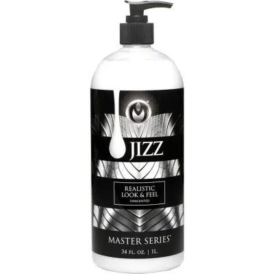 XR Master Series: Jizz, White Water-Based Body Glide, 1000 ml