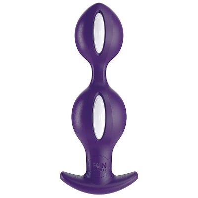 B-Balls Vit-Lila Buttplug