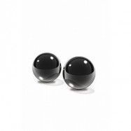 Ben wa balls black glass