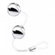 B Yours: Bonne Beads, Weighted Kegel Balls, silver