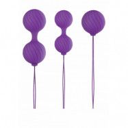 Luxe O Weighted Kegel Balls Lila