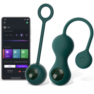 Magic Motion Crystal Duo Smart Kegel Vibrator with Weight Set