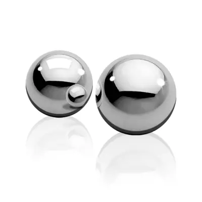 Ouch!: Light Weight Ben-Wa-Balls, silver