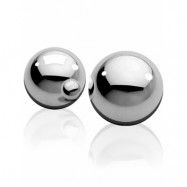 Ouch!: Medium Weight Ben-Wa-Balls, silver