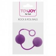 ROCK & ROLL BALLS PURPLE - Knipkulor