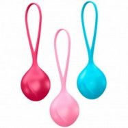 Satisfyer Strengthening Balls Knipkulor 3 st - Mixed colours