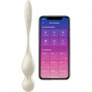 Satisfyer Connect: Love Birds 1, Vibrating Kegel Balls, vit