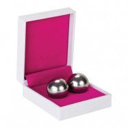 Shots Toys: Ben Wa Balls, Heavy Weight, silver