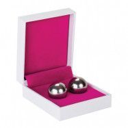 Shots Toys: Ben Wa Balls, Medium Weight, silver