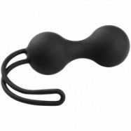 Sinful Ava Knipkulor Dubbla 60 g - Black