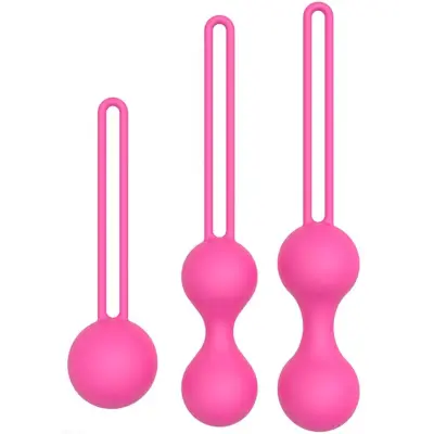 Triple Kegel Exercise Balls Set