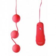 VIBRATING POWER BALLS RED KNIPKULOR