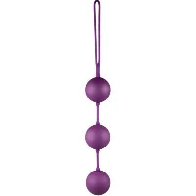 You2Toys: Velvet Purple Balls Triple