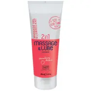 2in1 Massage och Glid Jordgubb