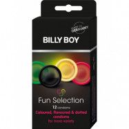 Billy Boy: Fun Selection, Kondomer, 12-pack