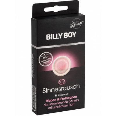Billy Boy: Sinnesrausch, Kondomer, 6-pack