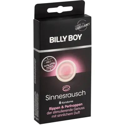 Billy Boy: Sinnesrausch, Kondomer, 6-pack