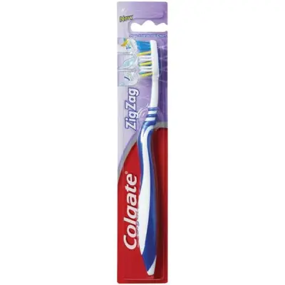 Colgate ZigZag tandborste medium