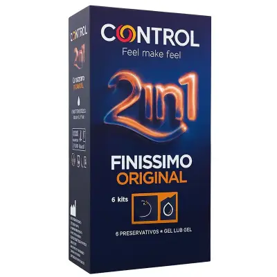 Control Finissimo Original 2in1 6-pack