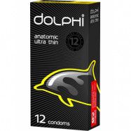 Dolphi Anatomic Ultra Thin: Kondomer, 12-pack