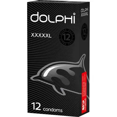 Dolphi XXXXXL: Kondomer, 12-pack