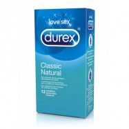 DUREX CLASSIC NATUREL 12st Kondomer