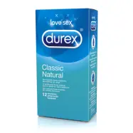 DUREX CLASSIC NATUREL 12st Kondomer