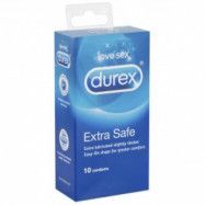 Durex Extra Safe Kondomer 10 st - Klar