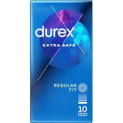 Durex Extra Safe: Kondomer, 10-pack