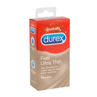 Durex Feel - Extra thin, 10 pack