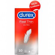 Durex: Feel Ultra Thin Condoms, 10-pack