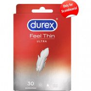 Durex: Feel Ultra Thin Condoms, 30-pack