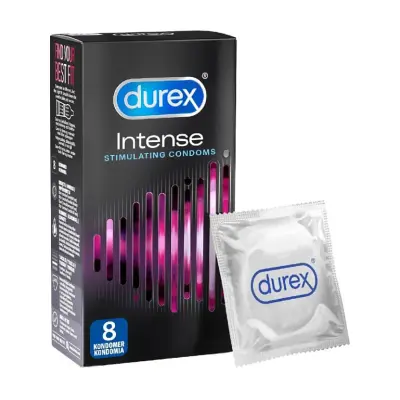 Durex: Intense, Orgasmic Condoms, 8-pack