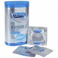 Durex Invisible Extra Tunna Kondomer 10 st