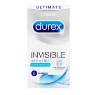 Durex Invisible Kondomer 6-pack
