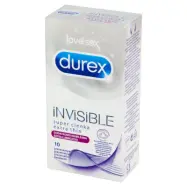 Durex Invisible Tunna Kondomer 10-pack