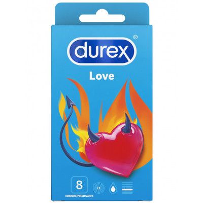 Durex: Love Condoms, 8-pack