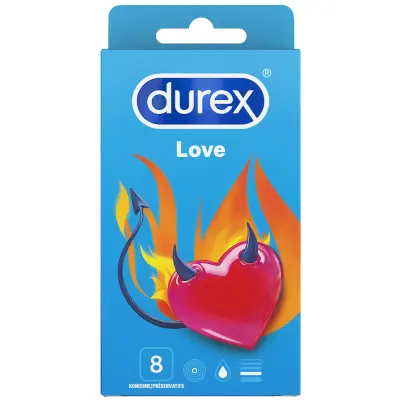Durex: Love Condoms, 8-pack