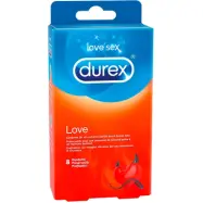 Durex: Love, Kondomer, 8-pack