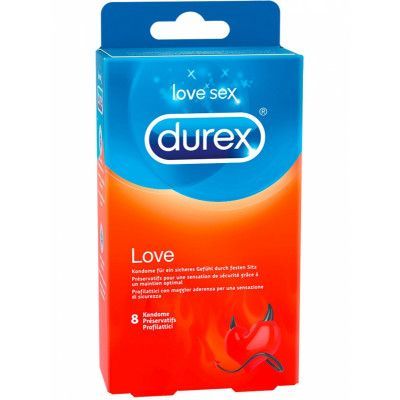 Durex: Love, Kondomer, 8-pack