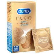 Durex Nude XL 10-pack Tunna Kondomer