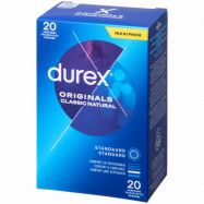 Durex Originals Classic Natural Kondomer 20-pack - Klar