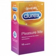 Durex Pleasure Me Kondomer 10 st - Klar