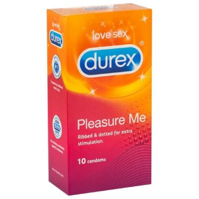 Durex Pleasuremax/Pleasure Me 10-pack