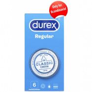 Durex: Regular Condoms, 6-pack