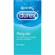 Durex Regular Kondom 6 st