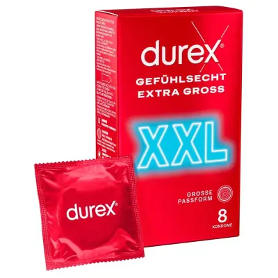 Durex Feel Thin XXL 8-pack