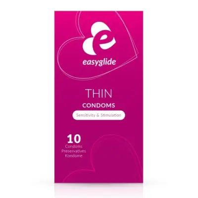 Easyglide Extra Thin Condoms 10-pack