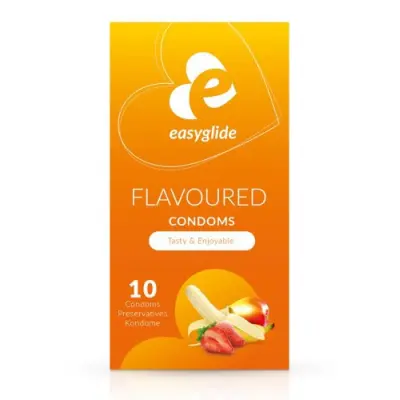 Easyglide Flavored Condoms 10-pack
