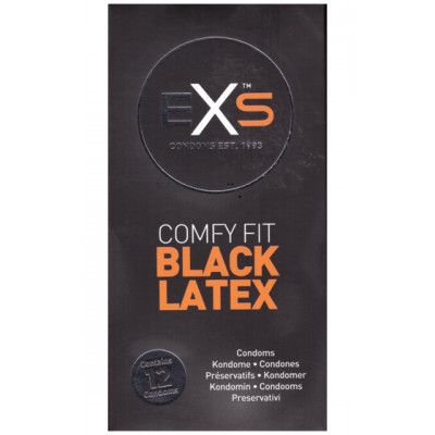 EXS Black Latex 12-pack - Förpackning